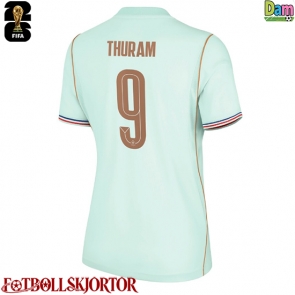 Frankrike Marcus Thuram #9 Bortatröja Dam VM 2026 Kortärmad